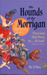 The Hounds of the Morrigan book cover